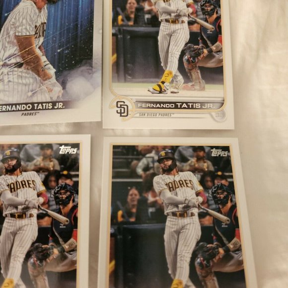 2022 Topps Series 1 FERNANDO TATIS JR. Stars Of MLB and Base Cards Lot of 6 - Picture 3 of 3
